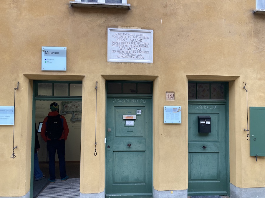 Das Wohnhaus von David Mzart von 1681 bis 1693