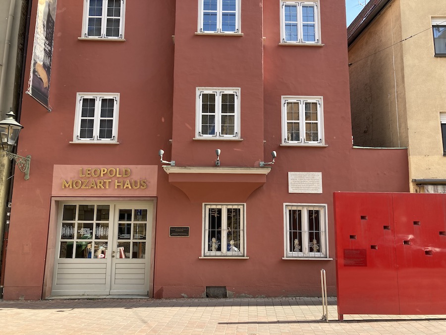 Geburtshaus von Leopold Mozart am Augsburger Dom