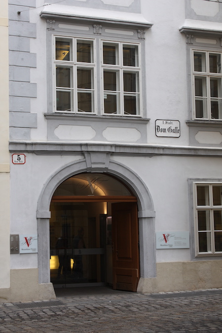 Mozarts Wohnung im ersten Stock, Domgasse 5