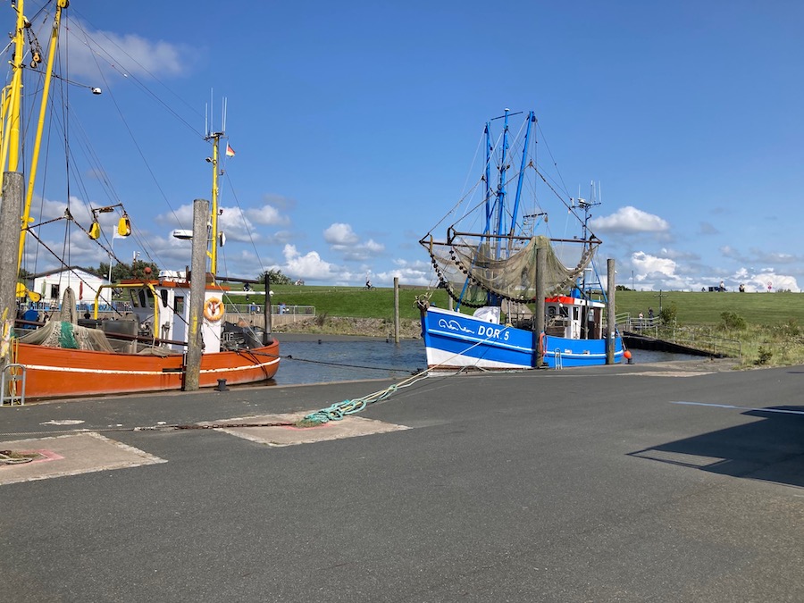 Fischkutter im Dorumer Hafen