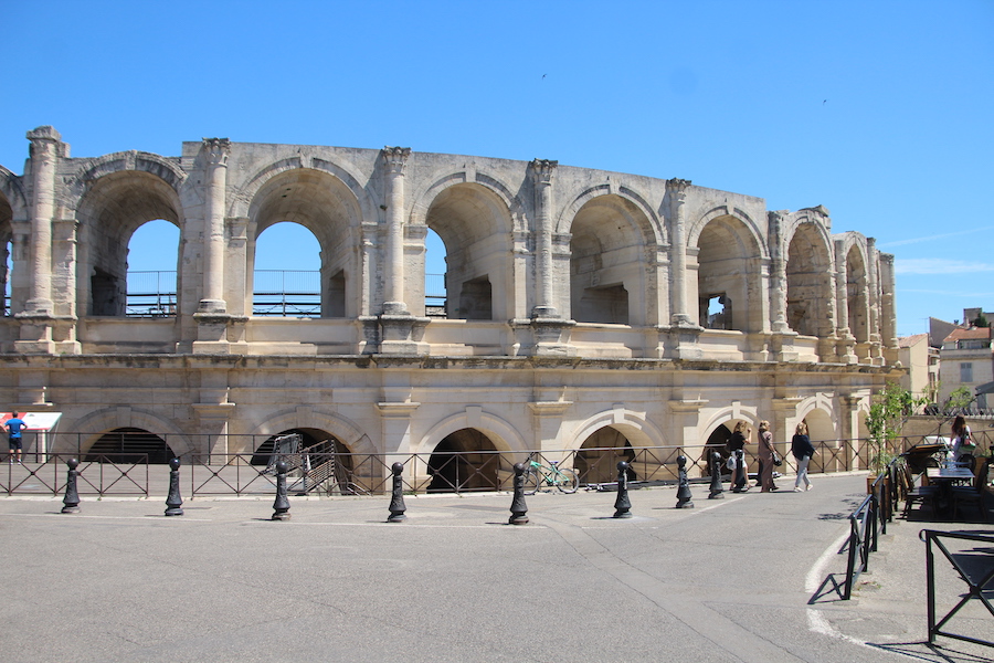 Das römische Stadion von Arles/Frankreich