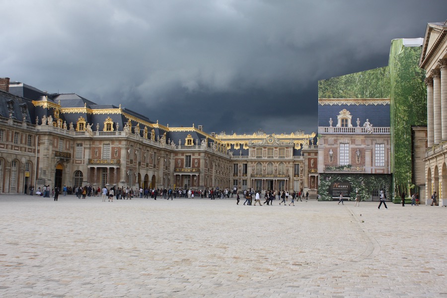 Das Vorbild für barocke Schloßanlagen schlechthin: Versailles (Foto: @ Martin Schlu 2011)
