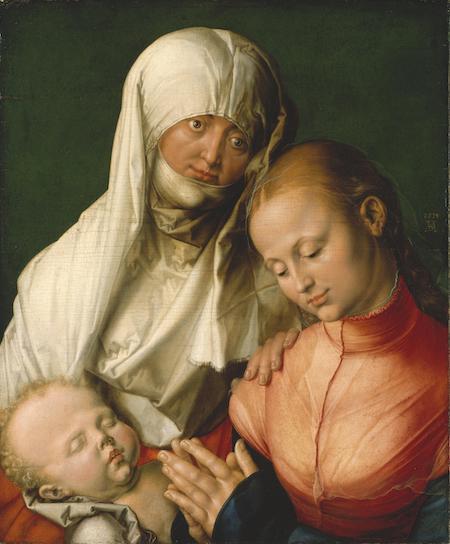 A. Dürer: Jungfrau m. Kind und der Hl. Anna
