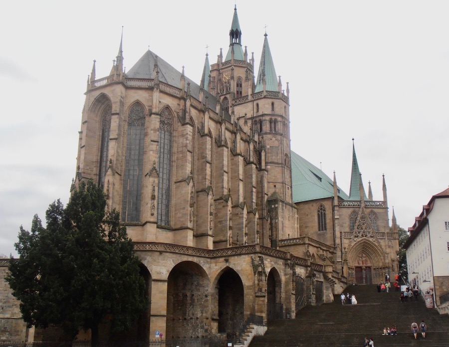 Der Erfurter Dom, so wie ihn Luther schon gesehen hat. Foto: Susanne Coburger-Schu