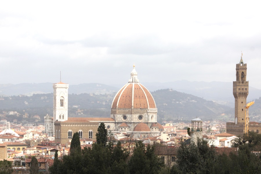 Die Florenzer Domkuppel von Brunelleschi ist das Symbol der Renaissance