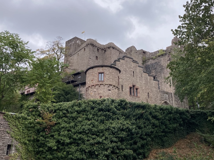 Die Burg Hohenbaden heute