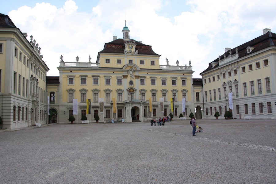 Schloß Ludwigsburg, erbaut von 1704 bis 1816