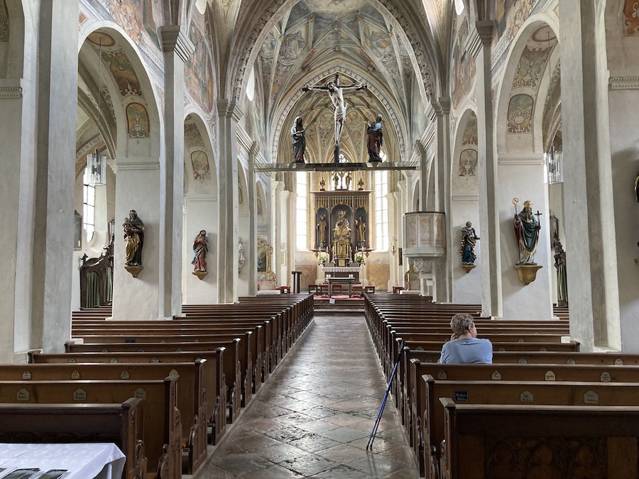 Die Lambertkirche von innen