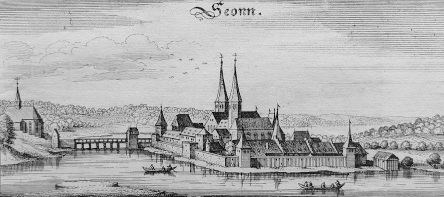 Seeons (Seonns) Darstellung vn 1644 durch Matthäus Merian