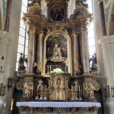 Der Altar der Wasserburger Frauenkirche