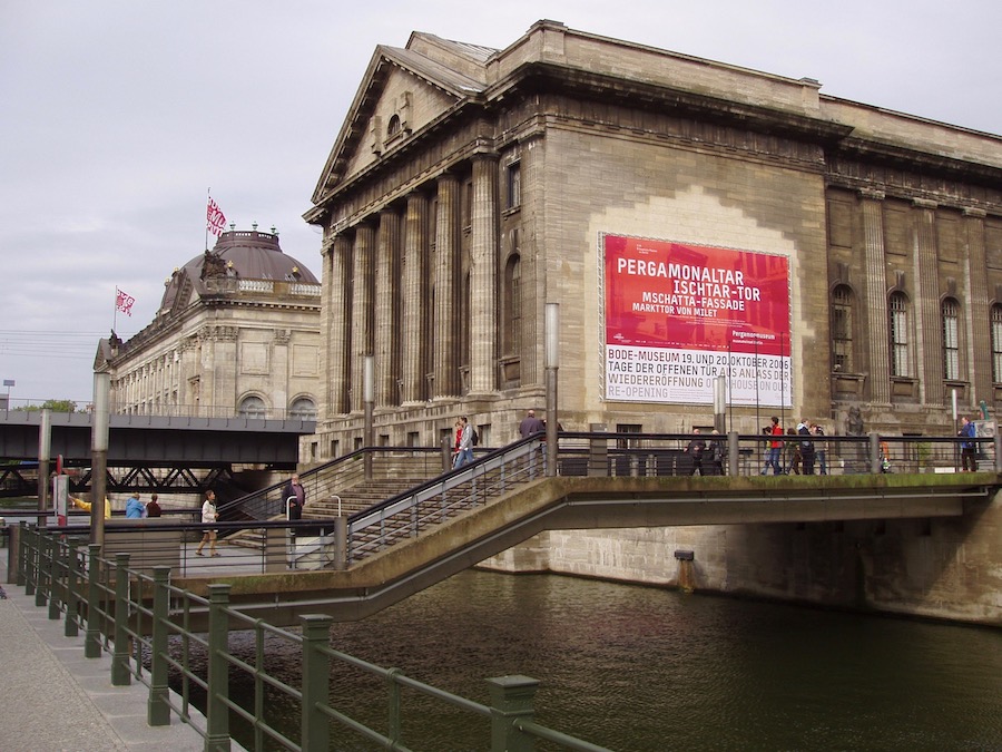 Das Pergamon-Museum 2006 - es warb damals mit dem Ishtar-Tor