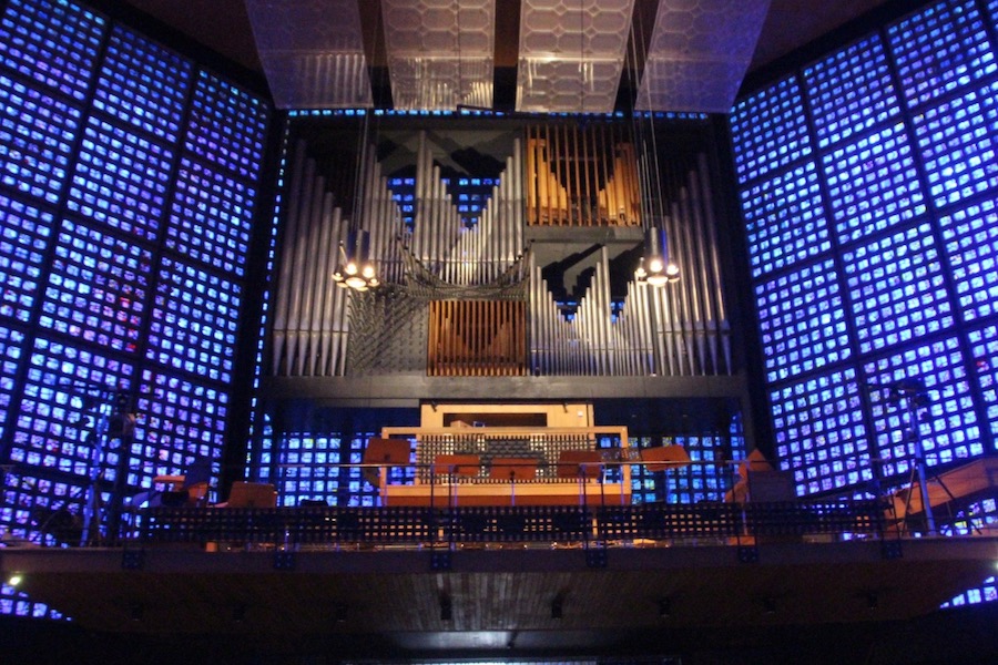 Die Orgel der neuen Gedächtniskirche