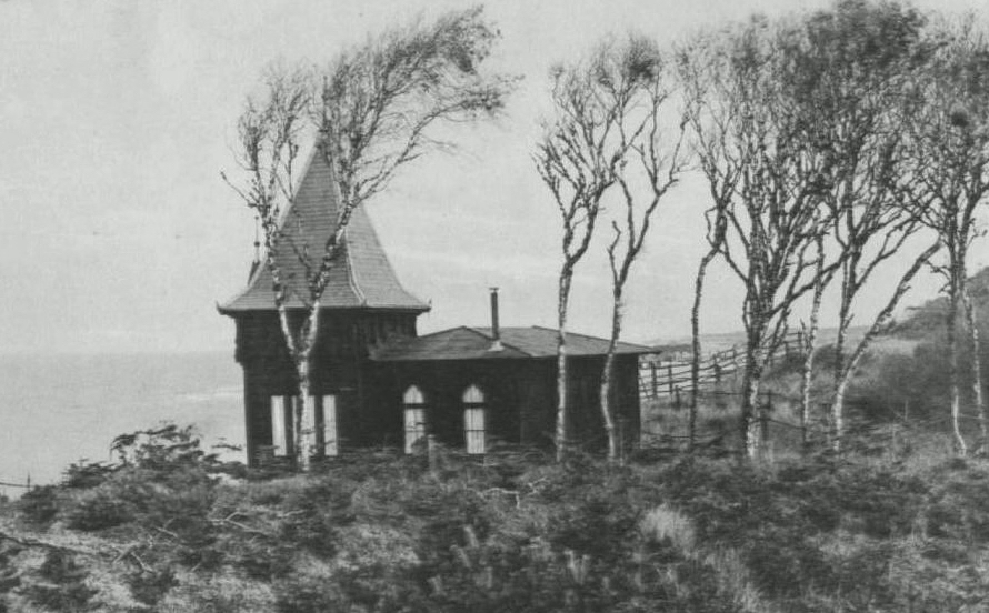 Das Teehaus um 1905
