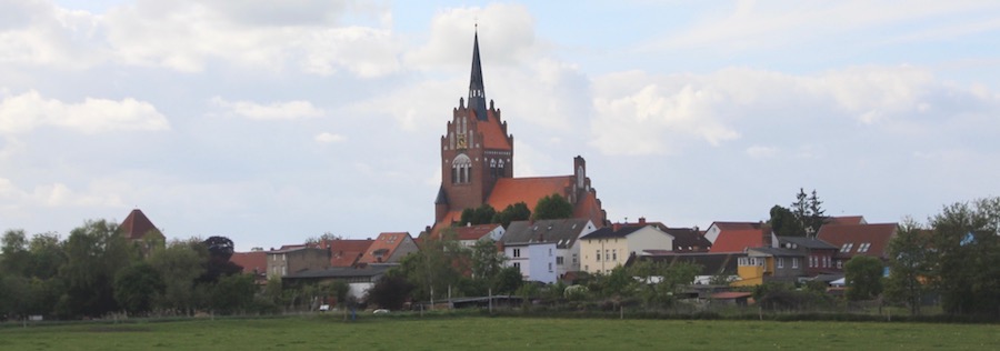 Usedoms Skyline im Mai 2025 vom Hafen aus