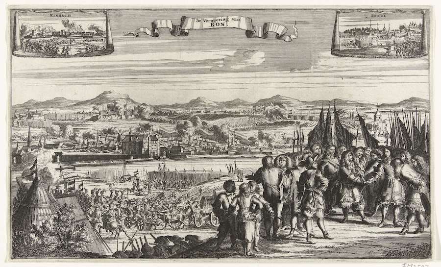 Belagerung Bonns durch Wilhelm III von Oranien im Jahr 1673