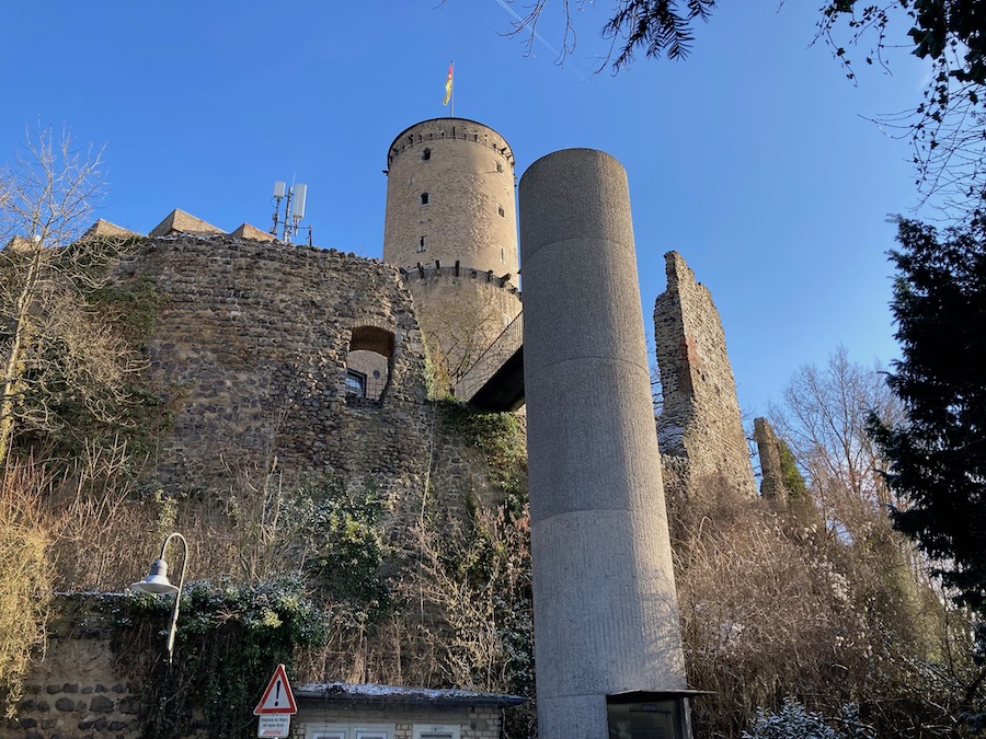 Die Godesburg im heutigen Zustand