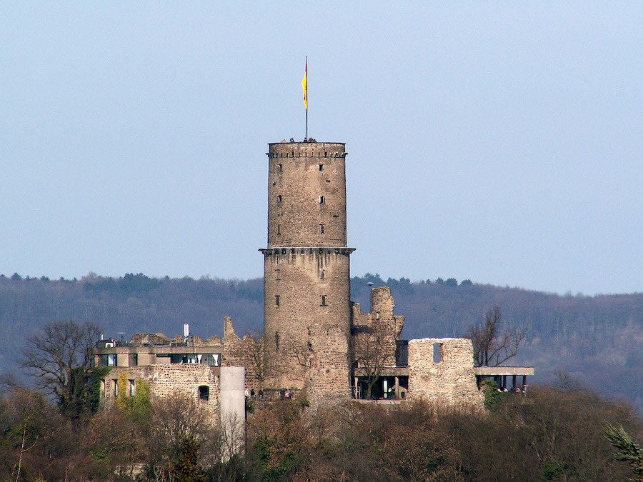 Die Ruine der Godesburg im heutigen Zustand