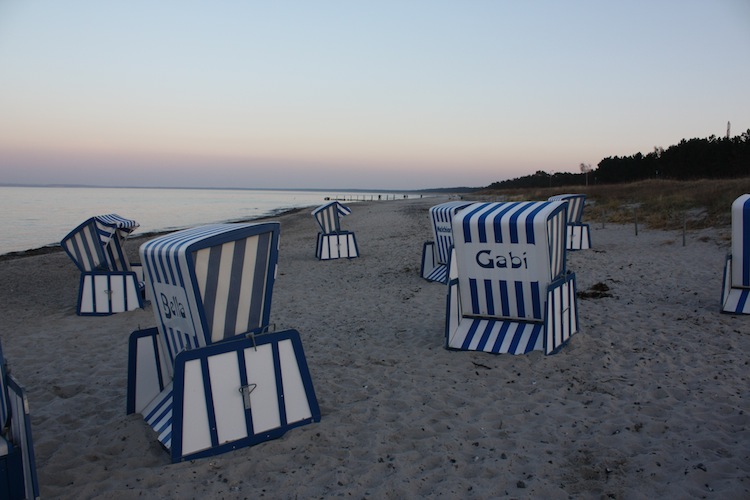 gepflegte Seite der Schaabe - Strandabschnitt in Juliusruh