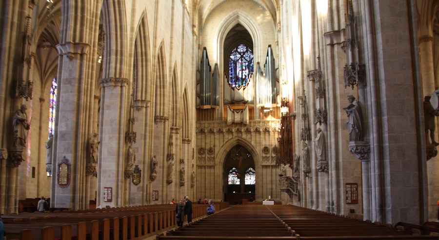 Die Walcker-Orgel im Ulmer Münster