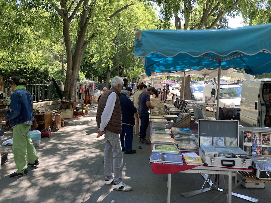 Flohmarkt am Jardin D' été