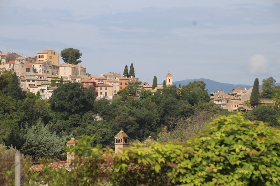Cagnes-sur-mer vom Renoir-Museum aus