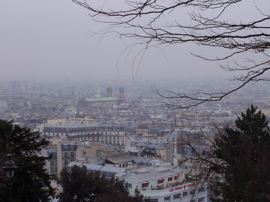 Ausblick von Sacre Ceoer auf St. Sulpice