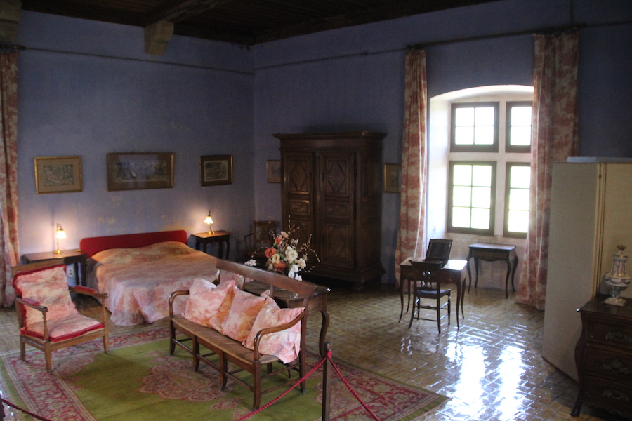 Das „chambre d'Honneur“,  das Damenzimmer