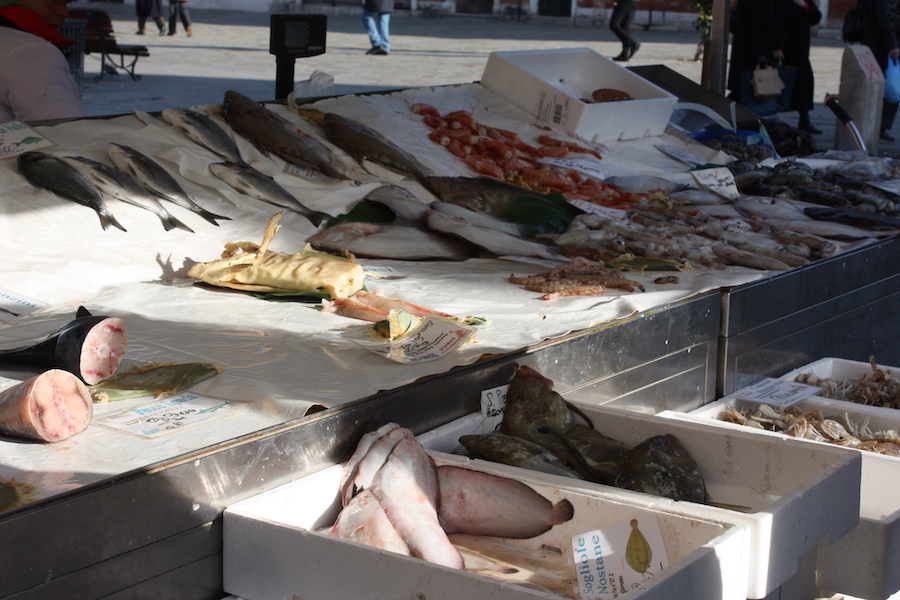 Fischmarkt in Dorsoduro