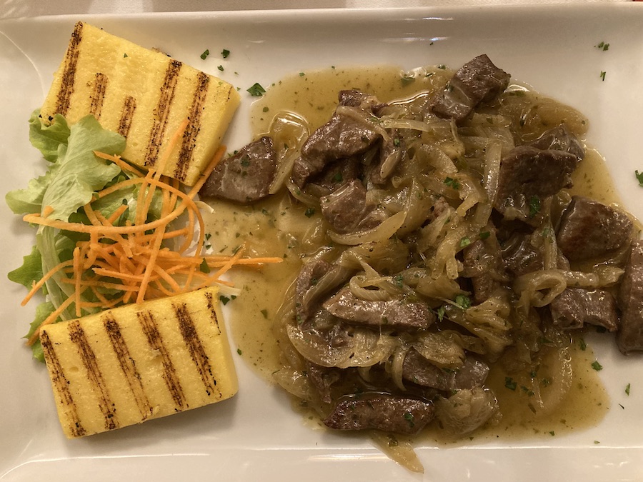 Fegato veneziane aus dem Piccolo Martini