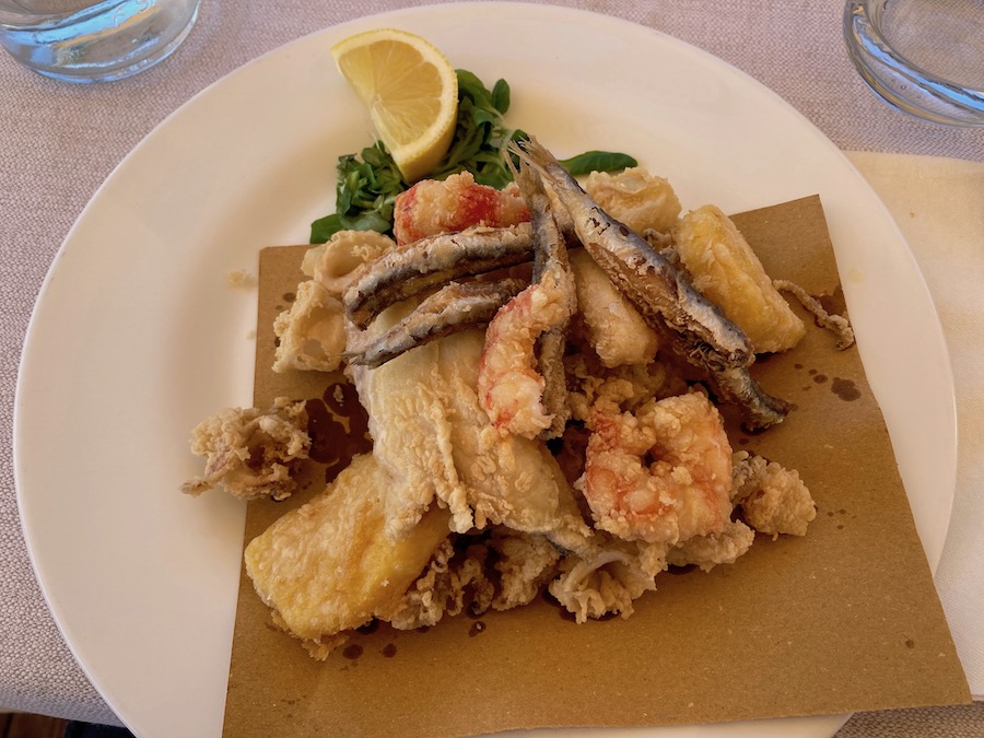 Fritto Misto an der Zaterre ( 18,00)